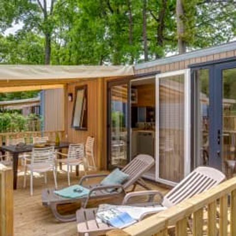 BUNGALOW 6 personnes - Cottage 6p 3ch 2SdB Clim ****