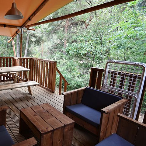 BUNGALOW TOILÉ 5 personnes - Glamping 2