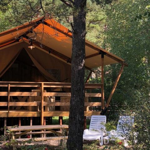 BUNGALOW TOILÉ 6 personnes - Glamping 3