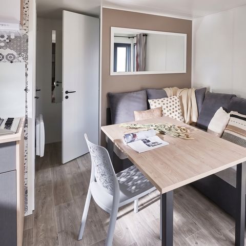 BUNGALOW 6 personnes - CONFORT - 3 chambres - TV - CLIM - LV