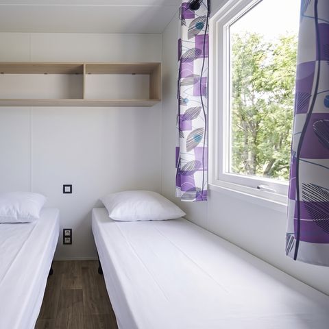 BUNGALOW 6 personnes - CONFORT - 3 chambres - TV - CLIM - LV