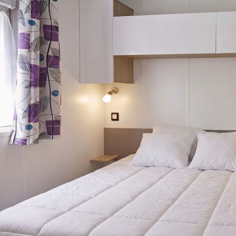 BUNGALOW 6 personnes - CONFORT - 3 chambres - TV - CLIM - LV