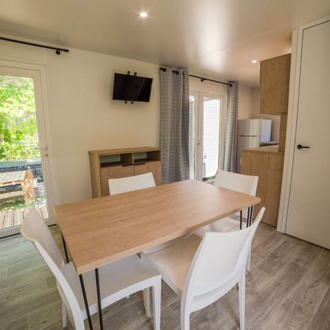 BUNGALOW 4 personnes - Mobil homes Le coin des copains - prix pour 4 personnes, possible jusqu'à 12