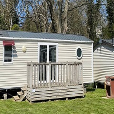 Mobilhome 4 personnes - Confort 27m² dont terrasse 2 chambres + TV