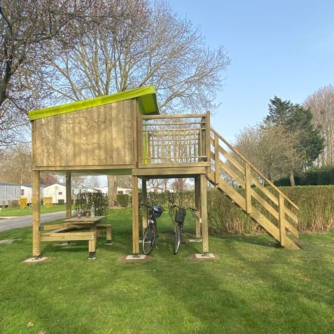 Hébergement 2 personnes - Camp Etoile 4m² - Spécial Randonneur / Cycliste