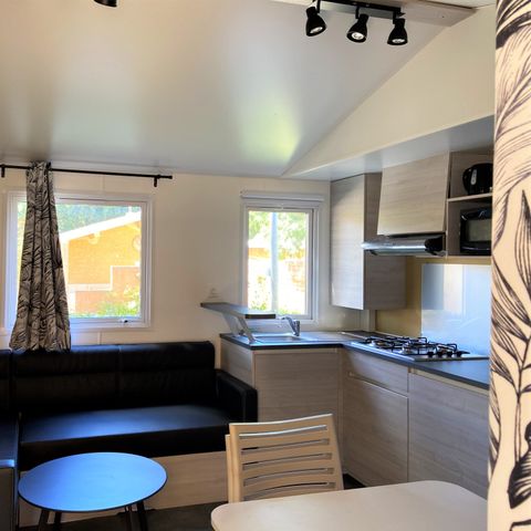 BUNGALOW 6 personnes - ESPACE PREMIUM 35m2 clim TV