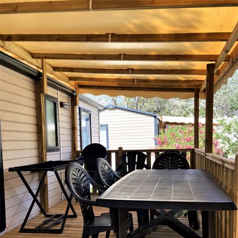 BUNGALOW 6 personnes - ESPACE PREMIUM 35m2 clim TV