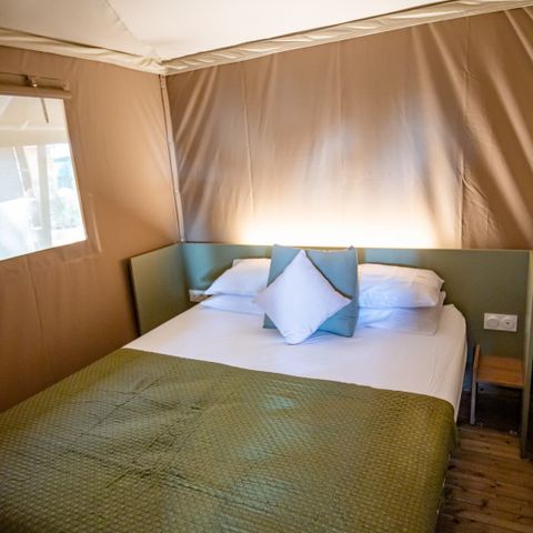 TENTE TOILE ET BOIS 5 personnes - Safari Savannah