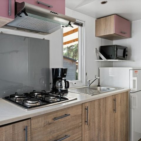 BUNGALOW 6 personnes - Classic XL | 2 Ch. | 4/6 Pers. | Terrasse surélevée | Clim.