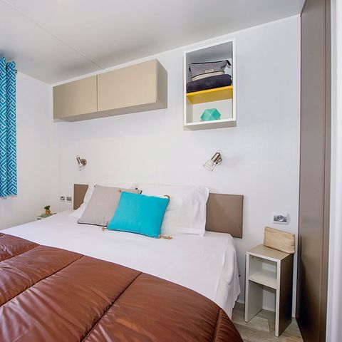 BUNGALOW 6 personnes - Comfort XL | 3 Ch. | 6 Pers. | Terrasse surélevée | Clim.