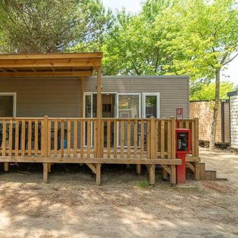 BUNGALOW 4 personnes - Comfort | 2 Ch. | 4 Pers. | Terrasse surélevée | Clim.