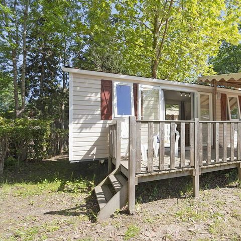 BUNGALOW 6 personnes - Classic | 2 Ch. | 4/6 Pers. | Terrasse surélevée | Clim.