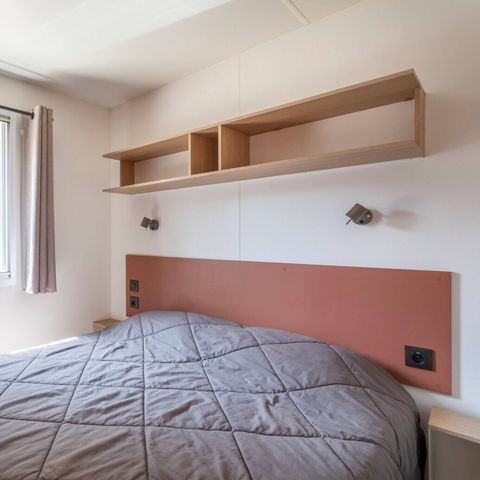 BUNGALOW 6 personnes - Mobil-home | Comfort | 3 Ch. | 6 Pers. | Terrasse surélevée | Clim.