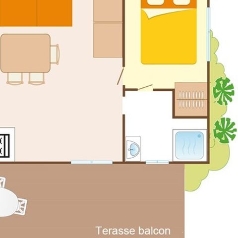 BUNGALOW 6 personnes - Family +
