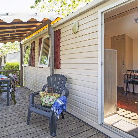 BUNGALOW 6 personnes - Mobil-home | Classic | 3 Ch. | 6 Pers. | Terrasse surélevée | Clim.
