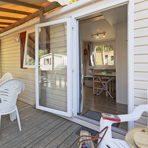 BUNGALOW 4 personnes - Classic | 2 Ch. | 4 Pers. | Terrasse surélevée | Clim.