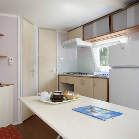 BUNGALOW 6 personnes - Classic | 2 Ch. | 4/6 Pers. | Terrasse surélevée | Clim.