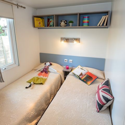 BUNGALOW 6 personnes - Comfort | 3 Ch. | 6 Pers. | Terrasse surélevée | Clim.