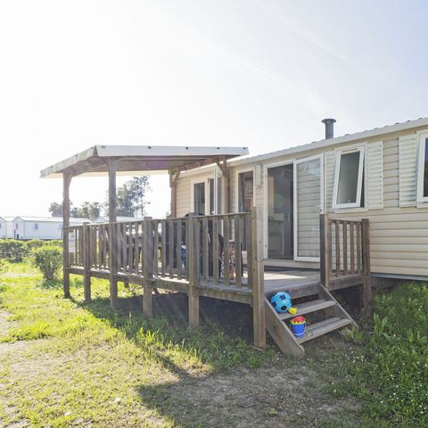 BUNGALOW 6 personnes - Comfort | 3 Ch. | 6 Pers. | Terrasse surélevée | Clim.