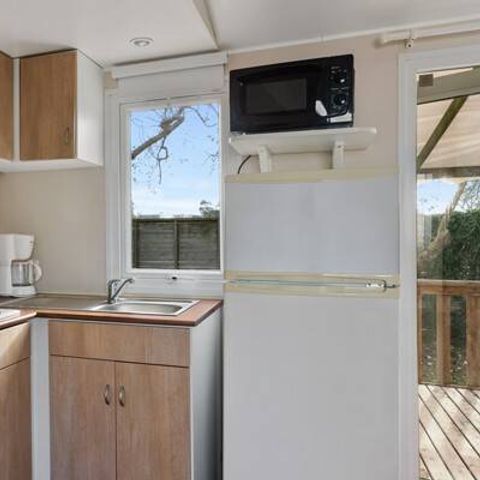 BUNGALOW 6 personnes - Mobil-home | Classic | 3 Ch. | 6 Pers. | Terrasse surélevée | Clim.