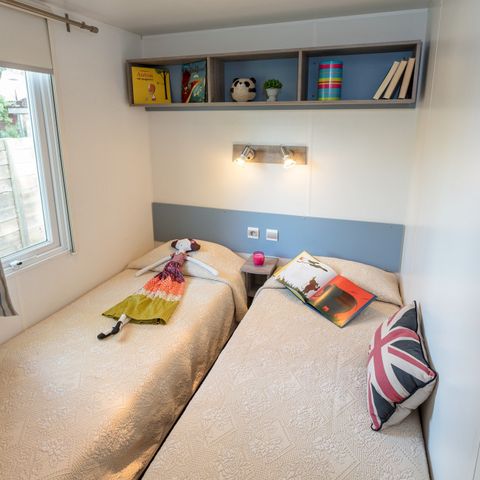 BUNGALOW 6 personnes - Classic XL | 3 Ch. | 6 Pers. | Terrasse surélevée | Clim.