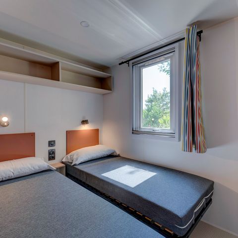 BUNGALOW 6 personnes - Comfort XL | 3 Ch. | 6 Pers. | Terrasse surélevée | Clim.