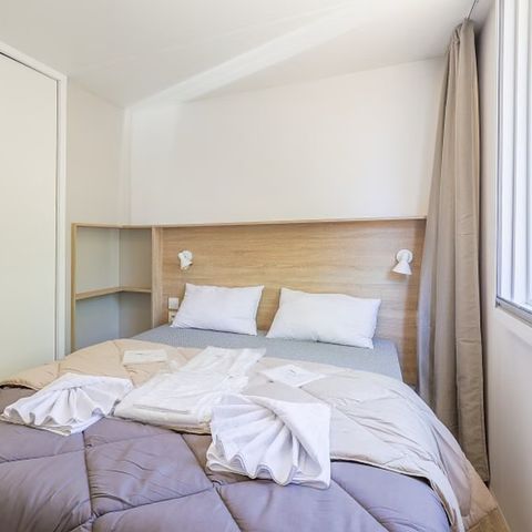 BUNGALOW 6 personnes - Ultimate | 3 Ch. | 6 Pers. | Terrasse Lounge | Outdoor kitchen | 2 SDB | Clim. | TV