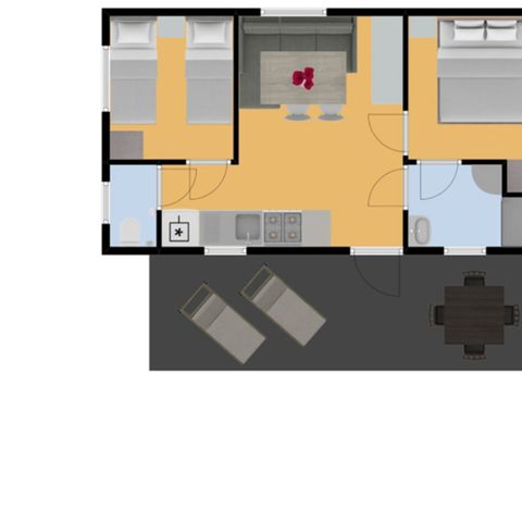 BUNGALOW 4 personnes - Tarn