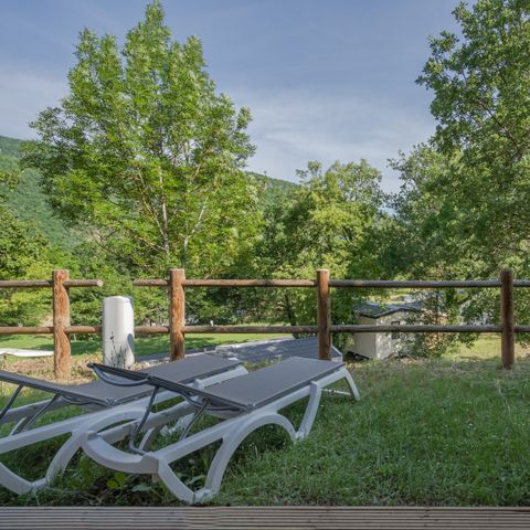 TENTE TOILE ET BOIS 5 personnes - Bégon