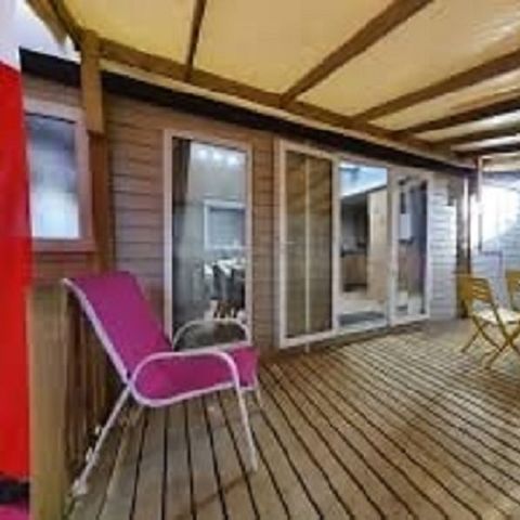 BUNGALOW 12 personnes - Family Max - 2 Mobiles Home 3 chambres