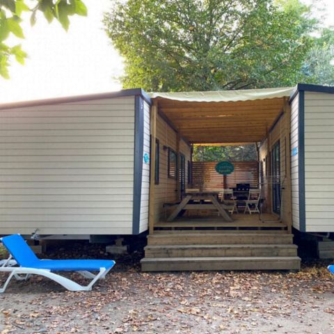 BUNGALOW 12 personnes - Family Max - 2 Mobiles Home 3 chambres