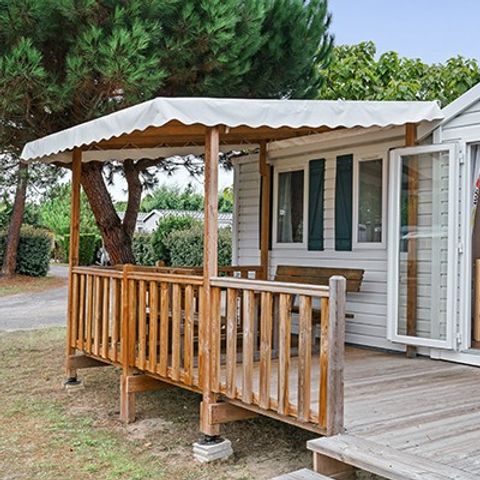 BUNGALOW 6 personnes - Comfort XL | 3 Ch. | 6 Pers. | Terrasse surélevée | Clim