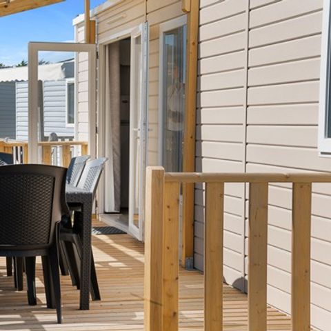 BUNGALOW 4 personnes - Comfort XL | 2 Ch. | 4 Pers. | Terrasse surélevée | Clim.