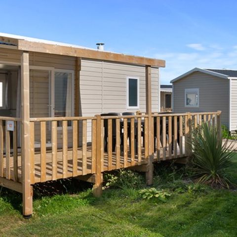BUNGALOW 4 personnes - Comfort XL | 2 Ch. | 4 Pers. | Terrasse surélevée | Clim.