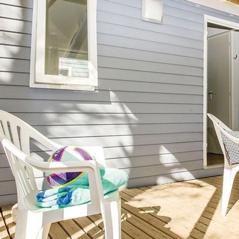 BUNGALOW 6 personnes - Comfort XL | 2 Ch. | 4/6 Pers. | Terrasse surélevée