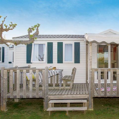 BUNGALOW 4 personnes - Comfort | 2 Ch. | 4 Pers. | Terrasse surélevée | Clim.
