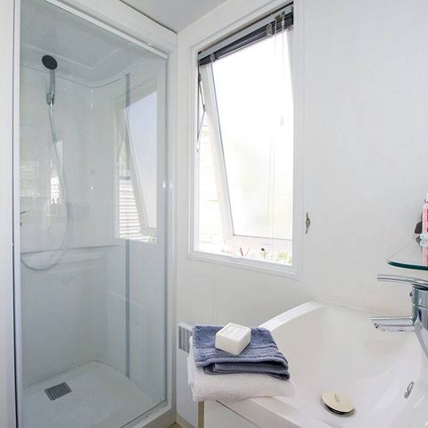 BUNGALOW 4 personnes - Comfort | 2 Ch. | 4 Pers. | Terrasse surélevée | Clim.