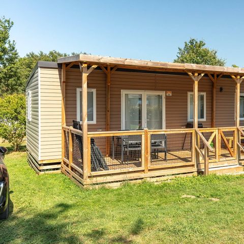 BUNGALOW 6 personnes - Comfort | 3 Ch. | 6 Pers. | Terrasse surélevée | Clim. | TV