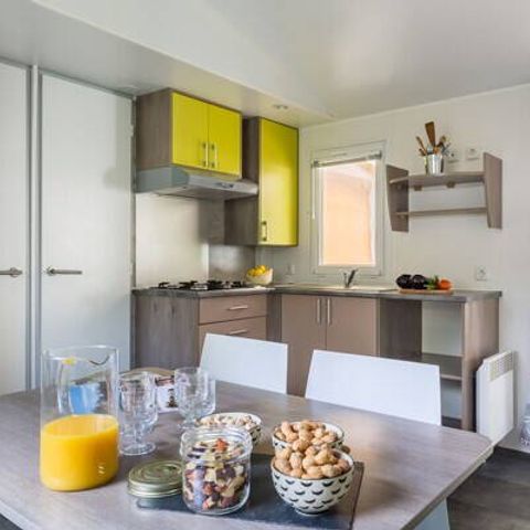 BUNGALOW 6 personnes - Comfort | 3 Ch. | 6 Pers. | Terrasse surélevée | Clim.