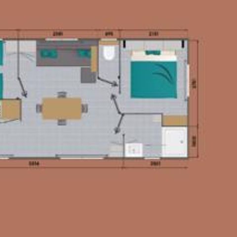 BUNGALOW 4 personnes - GRAND LARGE