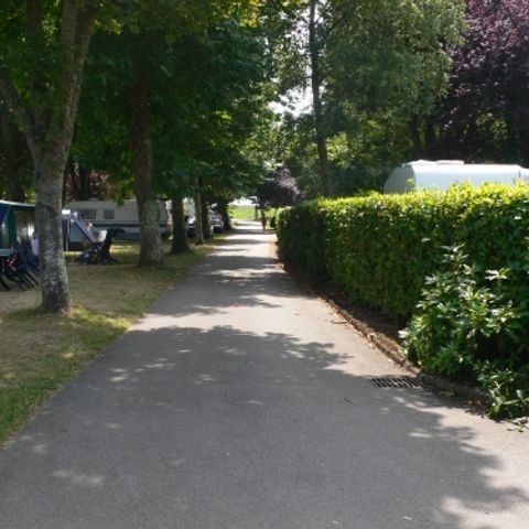 Emplacement - Empl. Raccordement Eau et Evacuation + voiture + douches chaudes + électricité 10A