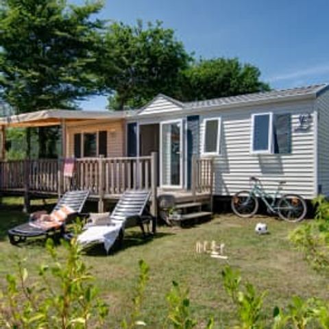 Mobilhome 7 personnes - Cottage Glénan 6/7p 3ch ***