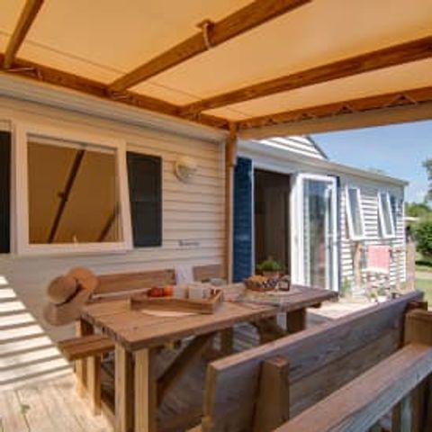Mobilhome 7 personnes - Cottage Glénan 6/7p 3ch ***