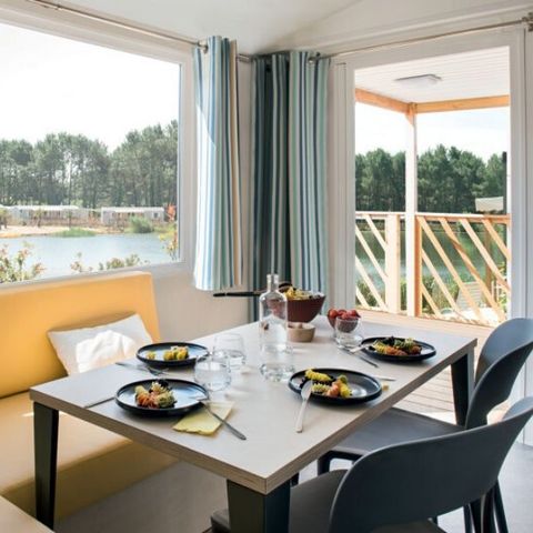 BUNGALOW 7 personnes -  Evasion 2 chambres 28m²