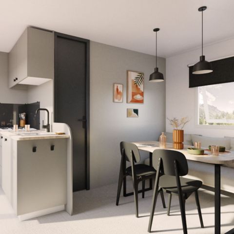BUNGALOW 4 personnes - Mobil-home Cocoon 4 personnes 2 chambres 23m²