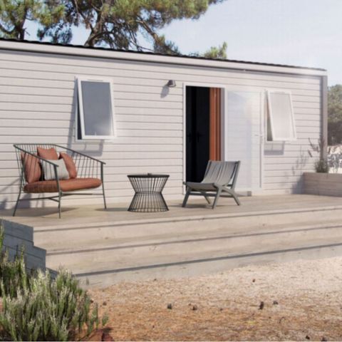 BUNGALOW 7 personnes - Mobil-home Evasion+ 7 personnes 2 chambres 28m²