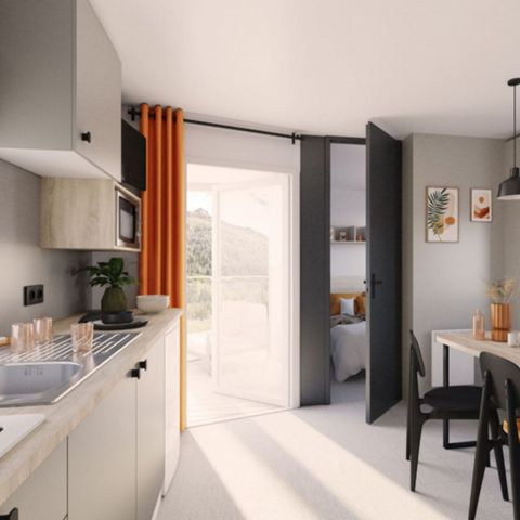 BUNGALOW 7 personnes - Mobil-home Evasion+ 7 personnes 2 chambres 28m²