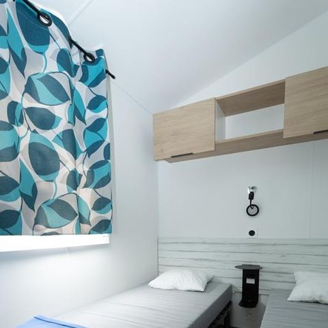 Mobilhome 6 personnes - Mobil-home Grand Large 34.5m² (3 chambres) (- de 8 ans) + TV / Dimanche au Dimanche 4/6 pers.
