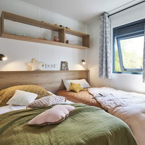 Mobilhome 4 personnes - Mobil-home Premium 2ch. avec spa (33m²) 4 pers