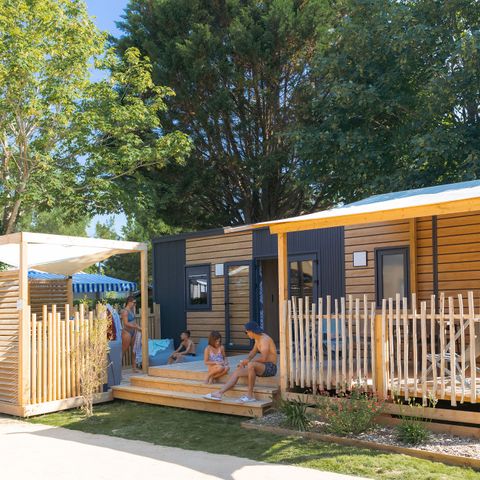 BUNGALOW 4 personnes - Mobil-home Premium 2ch. avec spa (33m²) 4 pers